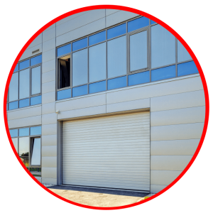 Business with a finished garage door repair.